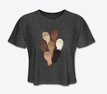 Load image into Gallery viewer, Black Lives Matter Women&#39;s Cropped Tee
