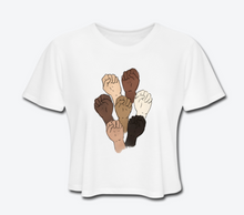 Load image into Gallery viewer, Black Lives Matter Women&#39;s Cropped Tee
