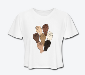 Black Lives Matter Women's Cropped Tee