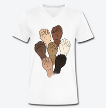 Load image into Gallery viewer, Black Lives Matter Men&#39;s V-Neck Tee
