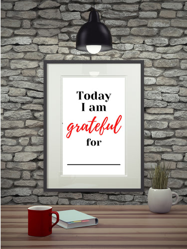 Gratitude downloadable print