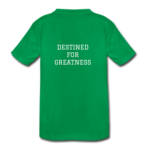 TEAM LOVE Kids' Customizable Premium Tee - kelly green